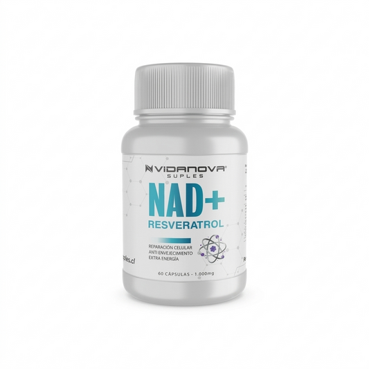 NAD+ RESVERATROL 1000MG 60 CAPS